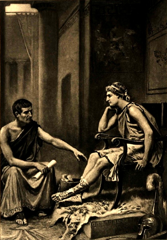 Jean Leon Gerome Ferris - Aristotle tutoring Alexander